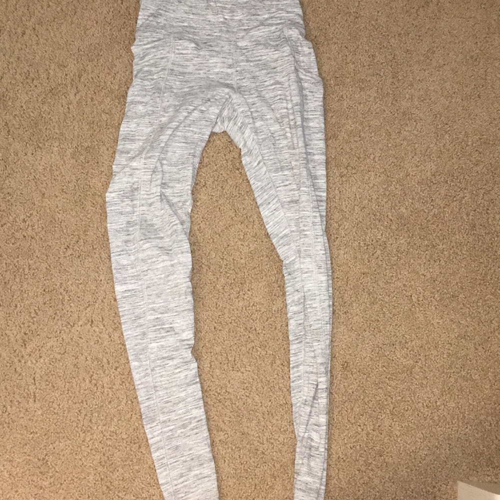 Grey Leggings with Pocket